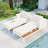 Versatile Outdoor Daybed With Practical Side Spaces For Ultimate Relaxation-1070217617