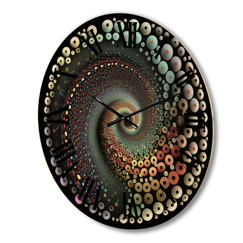 Horloge murale Iridiscdent, Moyenne