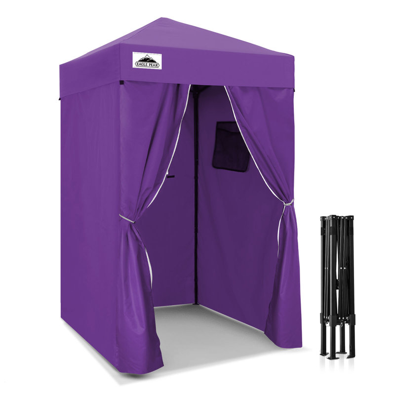 Flex Ultra Compact 4 pi. L 4 pi. Auvent en métal, Mauve