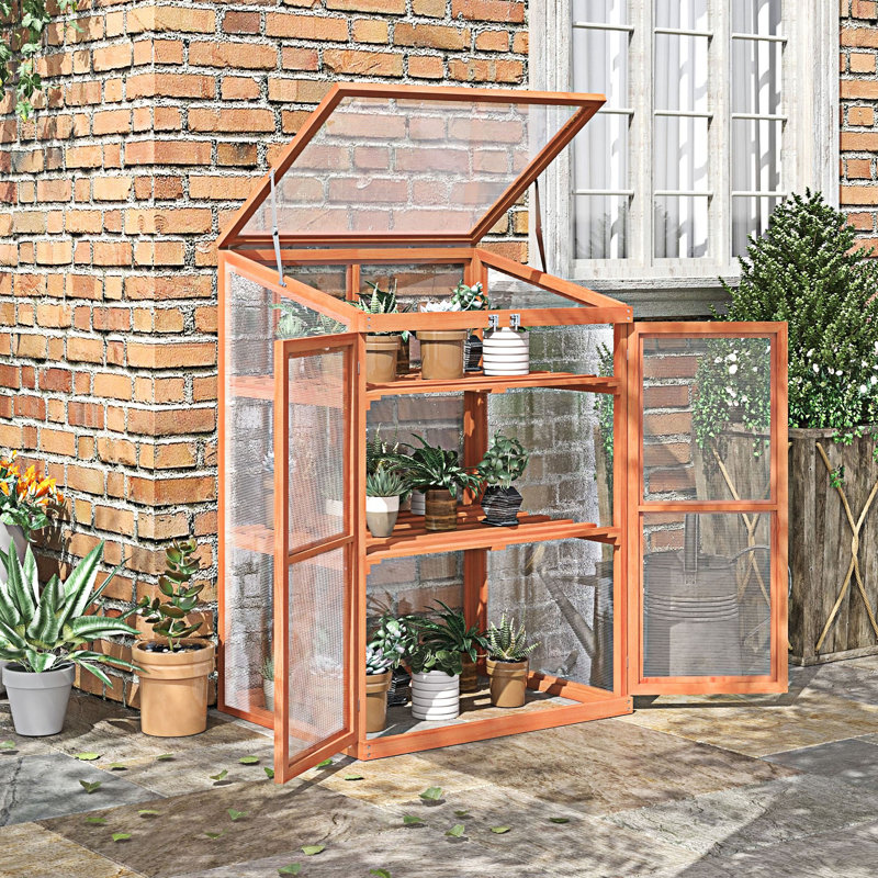 Small Mini Greenhouse Cabinet