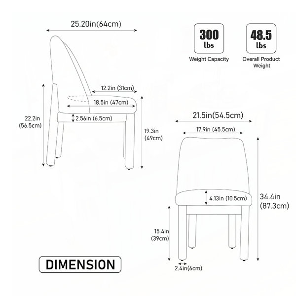 Dimensions du produit