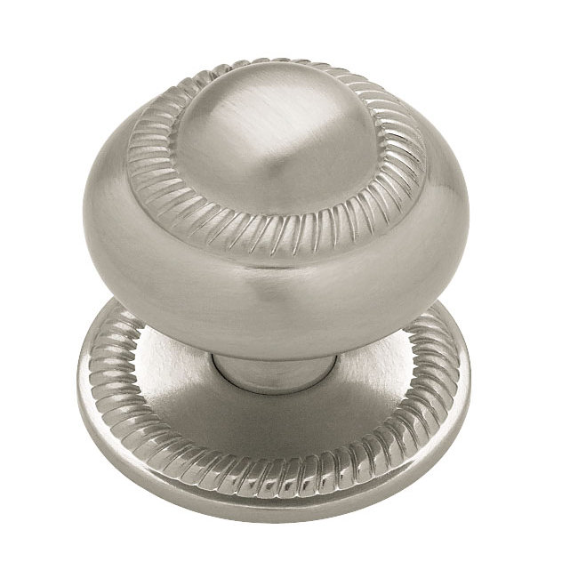 1.5" Diameter Mushroom Knob, Satin Nickel