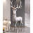 Nordic Elk Fiberglass Sculpture Piece