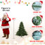 Arbre de Noël pleine forme 7 pi avec 2257 pointes, aiguilles mixtes en PE / PVC, base large pour grands espaces, structure à charnières pour une installation facile, support en métal pour un soutien solide