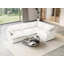 Canapé modulaire rembourré en duvet, canapé convertible Comfty-105271826