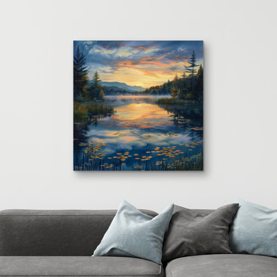 Fluid - 32"x32" art on canvas