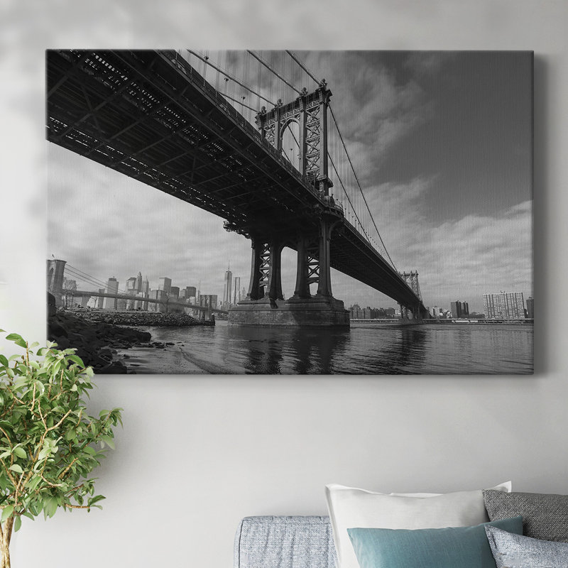 «Manhattan Bridge-Gallery», toile tendue, H 8 po x l 12 po