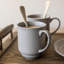 over&back Rimmed 16oz Semi-Matte Hand-Finished Stoneware Mugs, Set of 4-99312928
