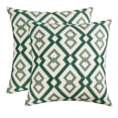 Camaryn Floral Cotton Blend Throw Pillow