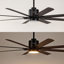 66'' Ceiling Fan with LED Lights-871005837