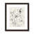 Papier avec cadre photo noyer