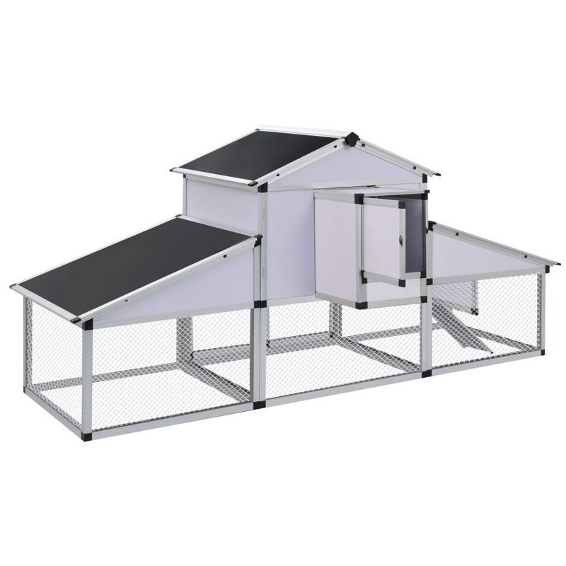 Barksdale 20.55m² Chicken Coop with Chicken Run