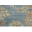 Tapis unique en coton 12 pi 0 po x 8 pi 9 po bleu marine et bleus
