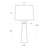 Southern Luxe Alabaster Table Lamp