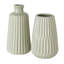 Ensemble de 2 vases de table en porcelaine 7 "2 pièces Cambriah