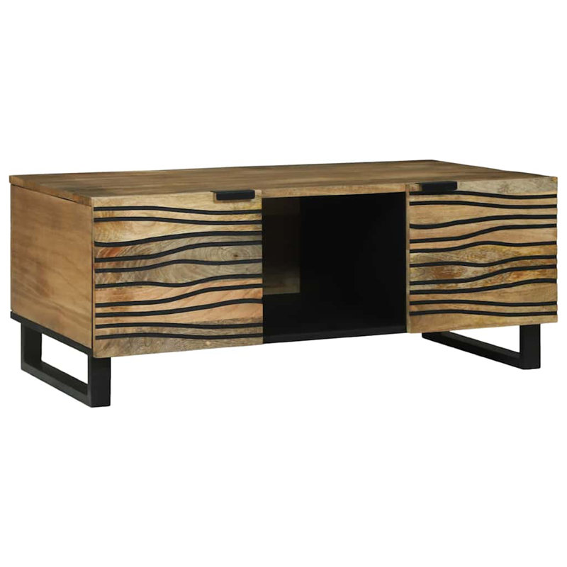 Coffee Table with Storage, Beige