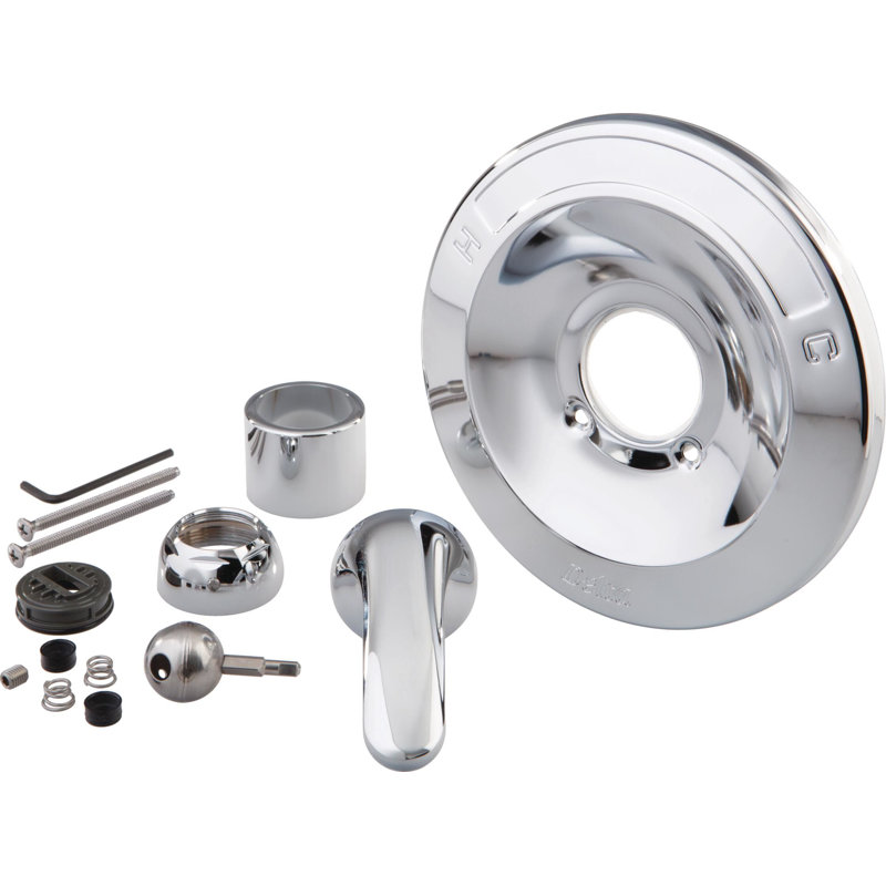 Ensemble de rénovation pour douche et baignoire série 600, Chrome
