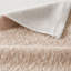 Ensemble de serviettes 6 pièces en jacquard de coton beige 550% Hayden-130033219