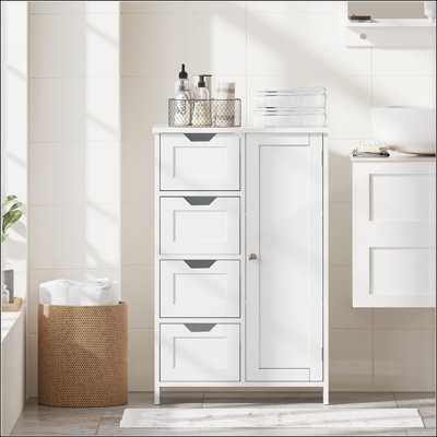 Armoire de rangement autoportante pour petits espaces et intérieurs modernes