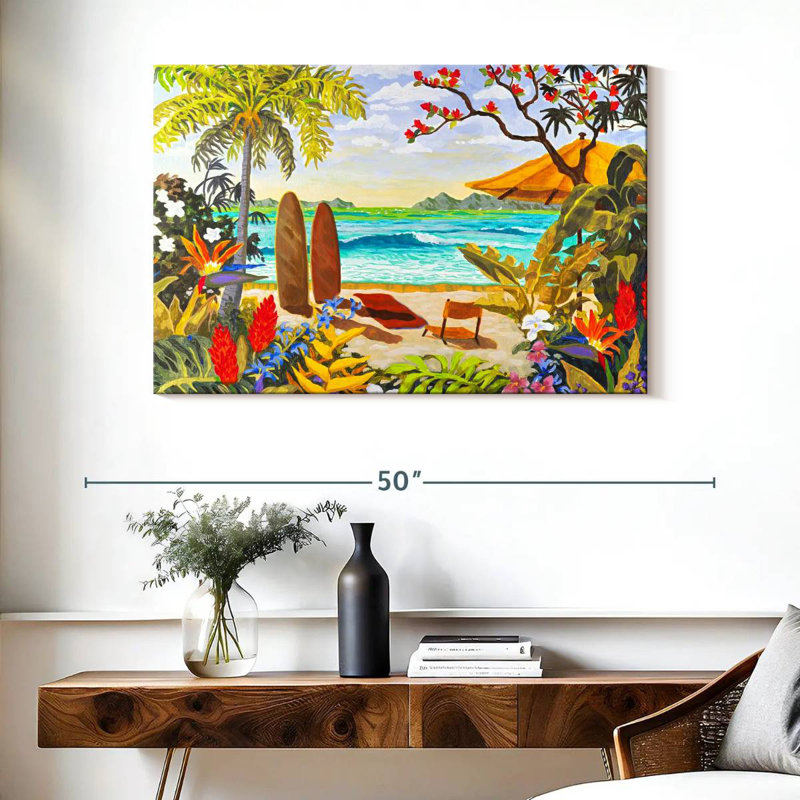 Gillard Another Day In Paradise, 26" H x 39" W