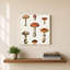 «Mushroom Chart III Light» par Wild Apple Portfolio - impression sur toile-2133147690-2133147684