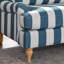 Causeuse compacte en polyester de 48 po de largeur