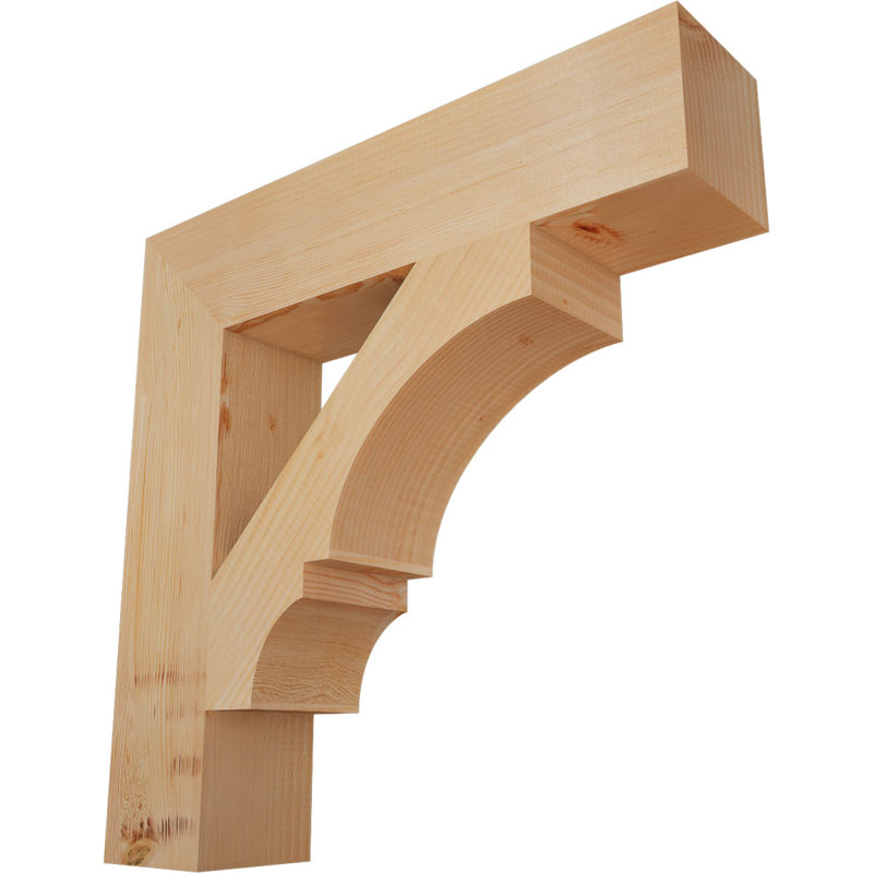 Support de bloc Balboa, Sapin de Douglas lisse, L 5 1/2 po x P 28 po x H 28 po