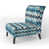 Blue/White Polyester Blend