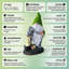 Statues de jardin solaires gnomes
