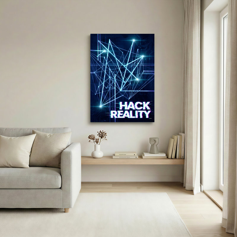 Hack Reality, H 18 po x l 12 po