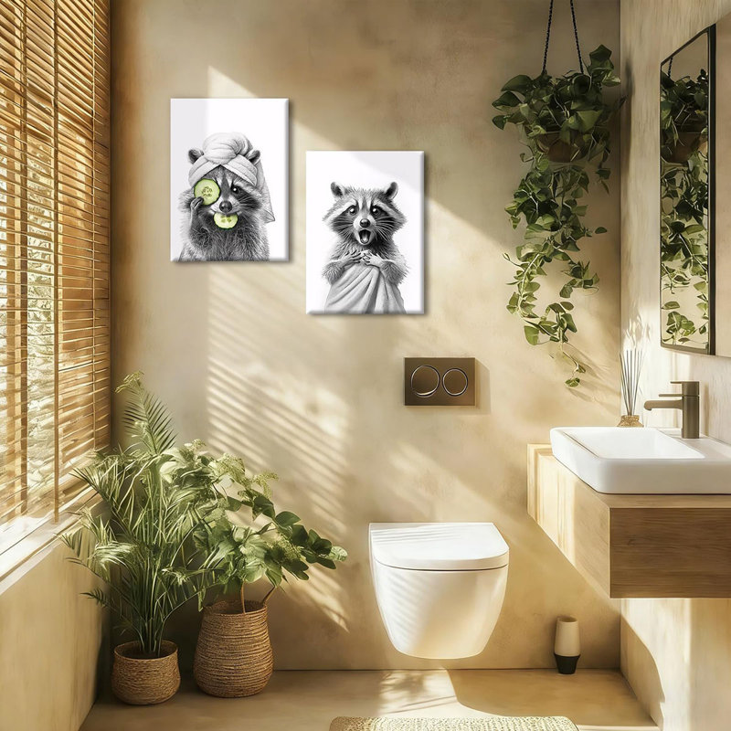 2 Piece Wrapped Canvas Wall Art