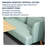 Meshell Faux Leather Upholstered Bench