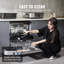 Four grille-pain à convection 28L 10-IN-1 1800W pour usage domestique