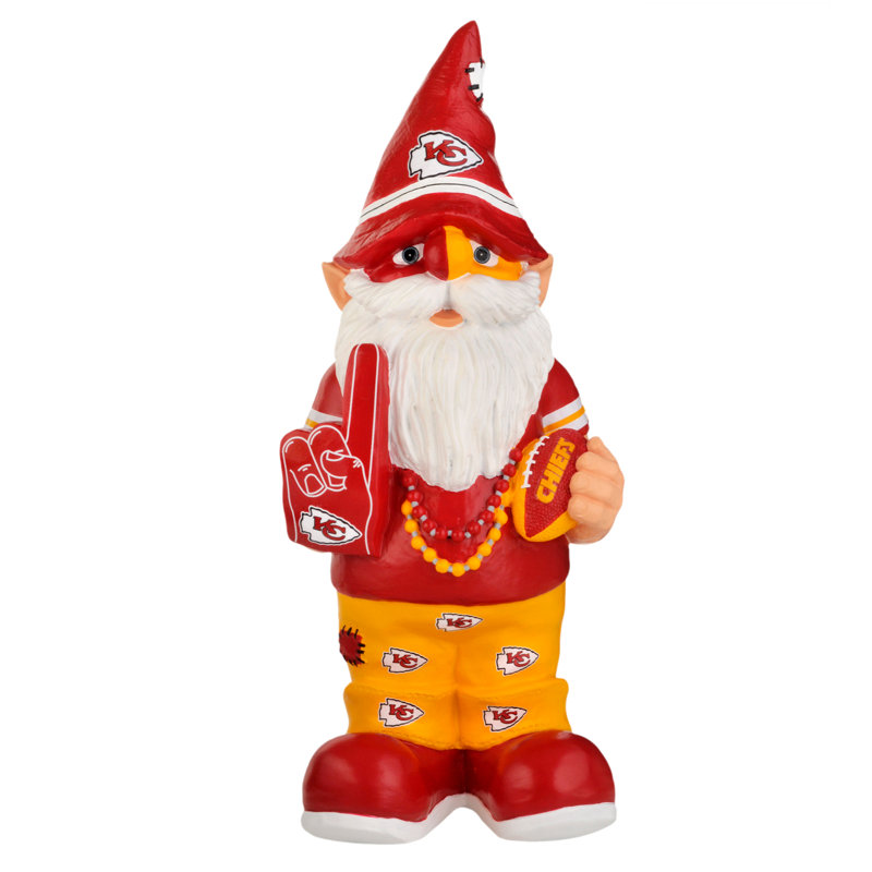 Statue de GNOME thématique NFL, Kansas City Chiefs