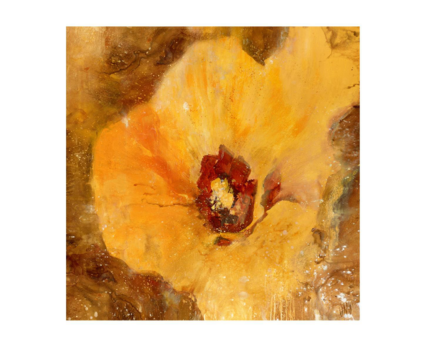 Chelsea Art Studio Amber Passion Painting Wayfair