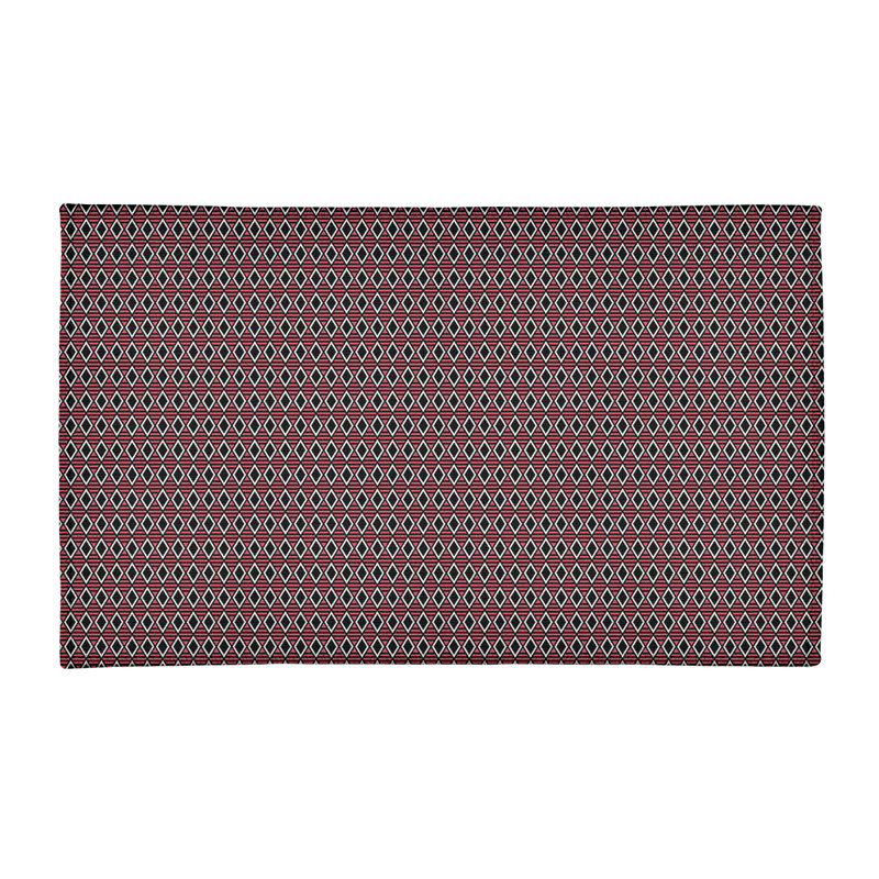 Chenille Geometric Indoor Rug, Rectangle 3' x 5'