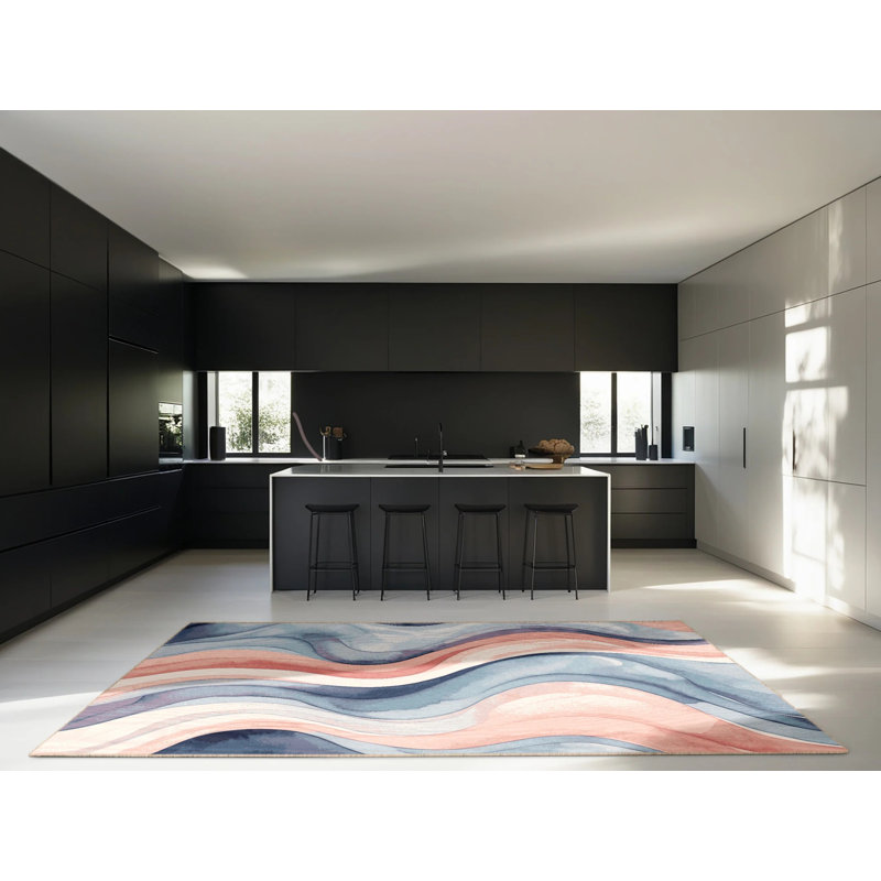 Pastel Mirage Rug, Round 7'