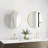 Premium Metal Frame Shatterproof Wall Mount Mirror - FM4-110252319-110252317