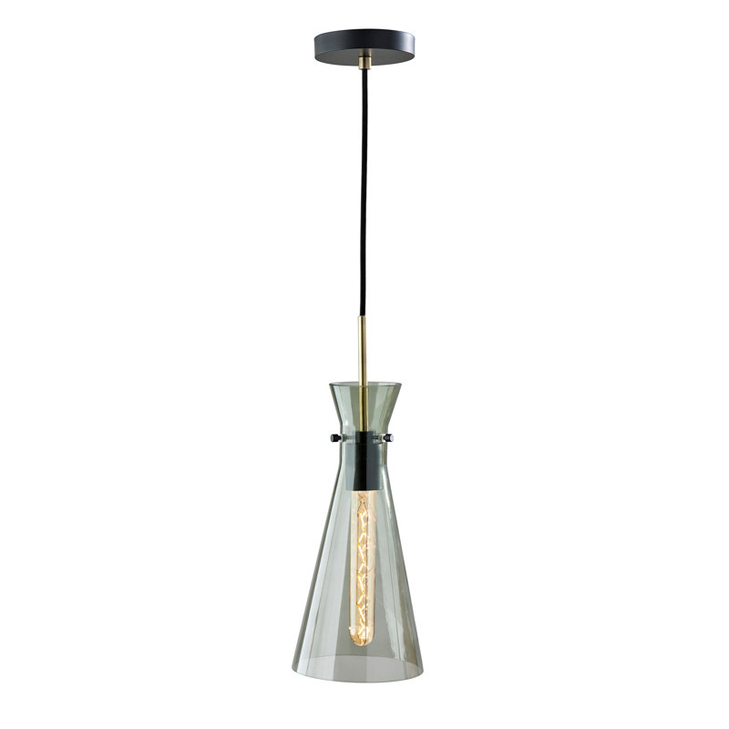 Luminaire suspendu conique à 1 lumière Eske