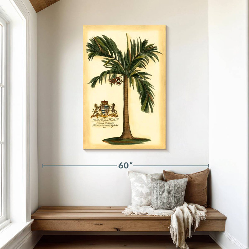 Harnek British Colonial Palm I, H 45 po x l 30 po