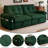 Convertible Sofa Bed with Cloud-Like Fabric