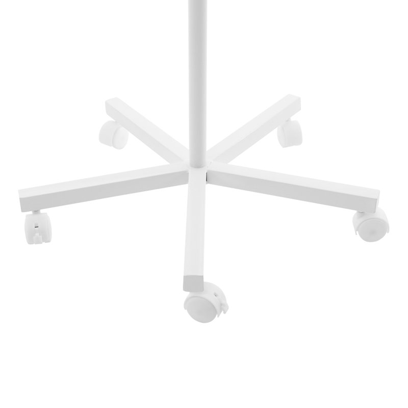 Présentoir à chapeaux autoportant doré, Blanc