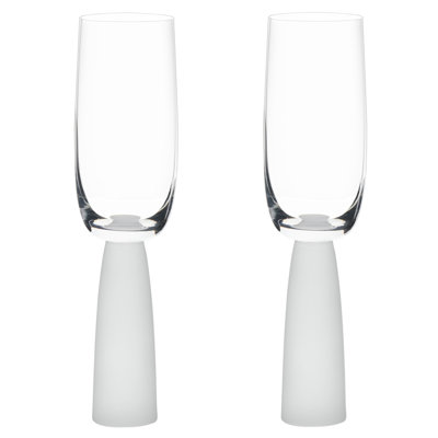 Peri Ensemble de verres à pied champagne