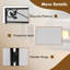 Alvertis 3 Panel Iron Fireplace Screen