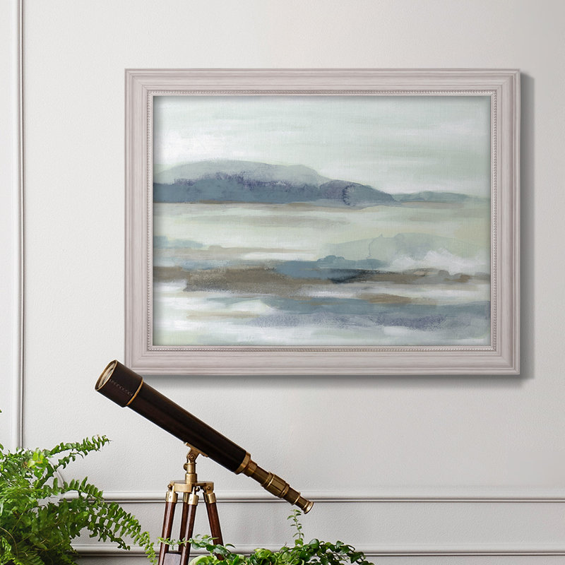 Efia Soft Shores II, reproduction d'art sur toile, H 21 po x l 25 po x P 2,5 po