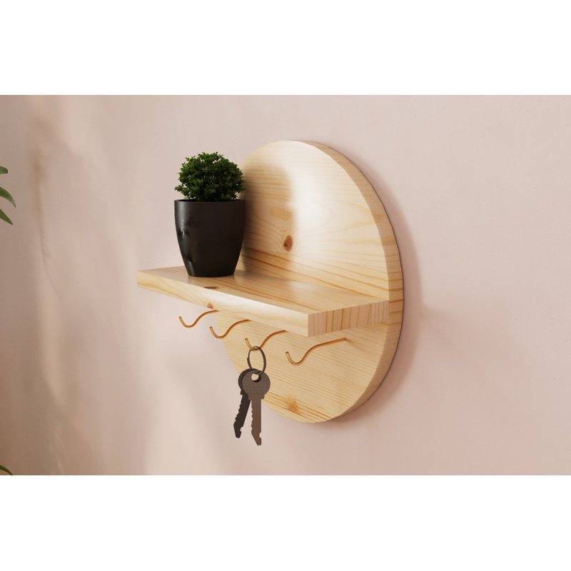 Locelso Wood Floating Shelf