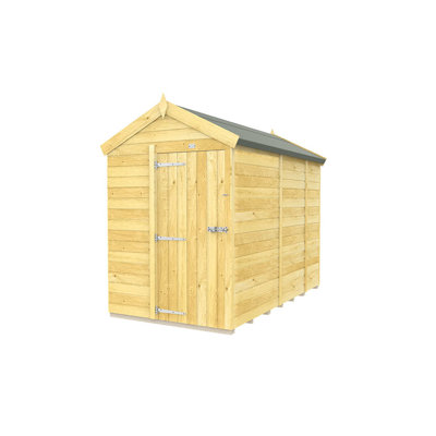 5ft x 9ft Apex Shed - Single Door without Windows