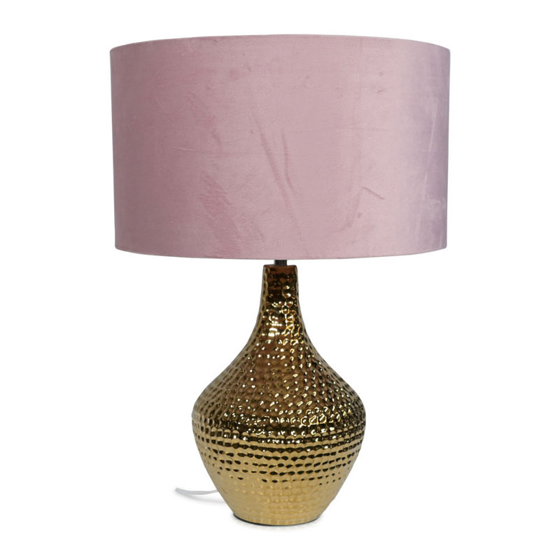 Deshi Ceramic Table Lamp, No, Blush