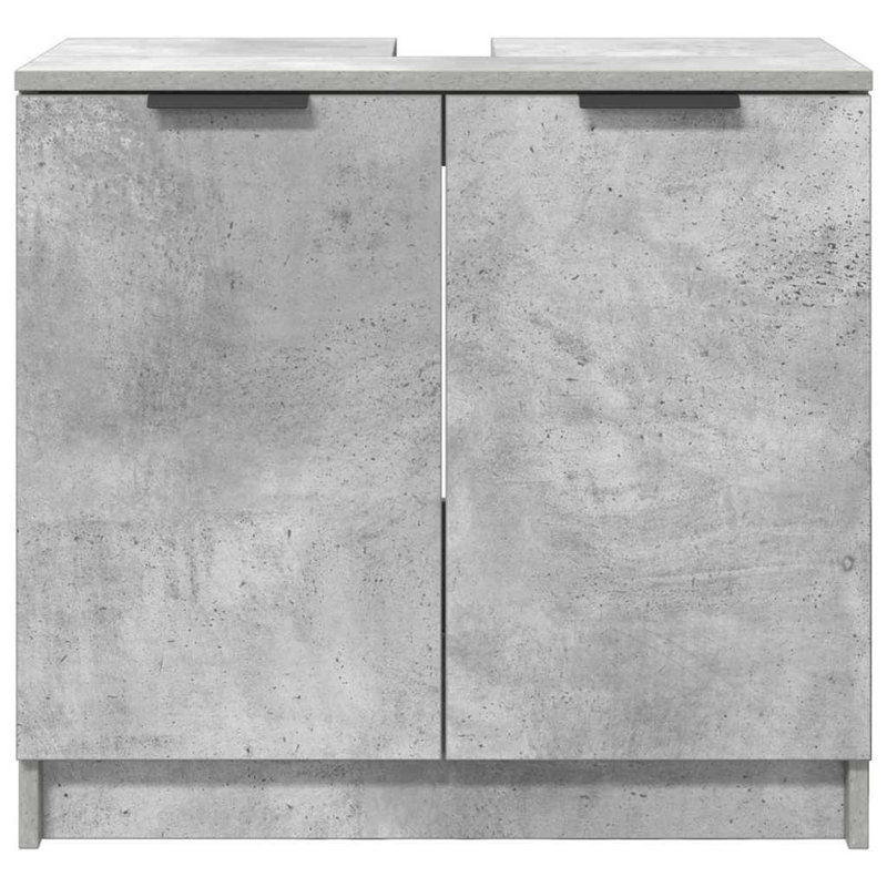Freestanding Under Sink Cabinet, Concrete Grey