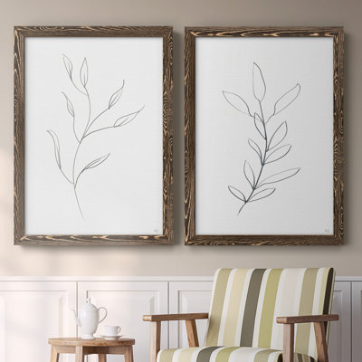 Toile encadrée Botanical Gesture I-Premium - prête à être accrochée